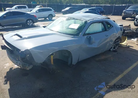 2021 Dodge Challenger R/T из США, поврежденный, VIN 2C3CDZBT4MH516896